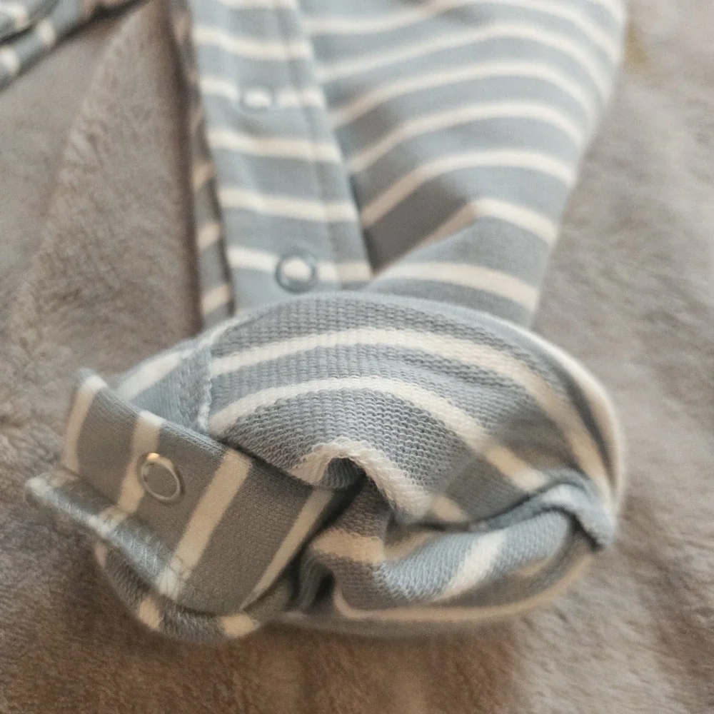 Organic Little Planet By Carter's Striped Sleeveless Baby Boy Romper Size‎ 18m